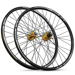 TANGIST Mountain Bike Wheel TANGIST Mountain Bike Wheel 26” 27.5“ 29" Aluminum Alloy Rim Quick Release Disc Brake for 8 / 9 / 10 / 11 / 12 Speed 32H Cassette Mountain Bike Wheelset Bicycle Rim (Size : 27.5in)