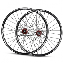 TANGIST Mountain Bike Wheel TANGIST MTB Bicycle Wheelset 26 27.5 29 Inch Mountain Bike Wheelsets Rim Aluminum Alloy Disc Brake Quick Release 32H fit 8 9 10 11 Speed Cassette Mountain Cycling Wheels (Size : 27.5in)