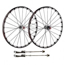 TianyiTrade Mountain Bike Wheel TianyiTrade Mountain Bike Double Wall Wheelset, 26" 27.5" 29" Alloy Wheel Rim Quick Release Disc Brake Carbon Fiber Hub - About 1820g (Color : A, Size : 29inch)