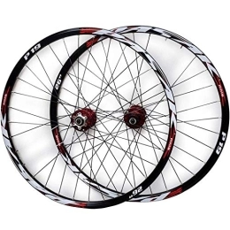 TYXTYX Mountain Bike Wheel TYXTYX 26" / 27.5" / 29" MTB Bike Front & Rear Wheel Set Cassette Disc Brake Wheelset Double Wall Alloy Rim Quick Release 32Holes 7 / 8 / 9 / 10 / 11 Speed