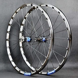 TYXTYX Mountain Bike Wheel TYXTYX 26 27.5 In MTB Mountain Bicycle Wheelset Double Wall Quick Release Straight Pull 4 Bearing Disc Brake Bike Rims Front Rear Wheels 7 8 9 10 11 12 Speeds