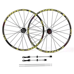 TYXTYX Mountain Bike Wheel TYXTYX 26" 27.5" MTB Bike Wheelset Double Wall Rim Front REAR Wheel Sealed Bearings Hub Compatible 7 8 9 10 11 Speed Freewheel