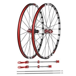 TYXTYX Mountain Bike Wheel TYXTYX 26" Bike Wheel MTB Double Wall Rim Disc Brake Hub Alloy for 7 / 8 / 9 / 10 / 11s Freewheel