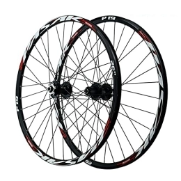 TYXTYX Mountain Bike Wheel TYXTYX 26 Inch 27.5 ”29 Er MTB Bicycle Wheelset Double Wall Aluminum Alloy Hybrid / Mountain Bike Rim for 7 / 8 / 9 / 10 / 11 Speed Wheels
