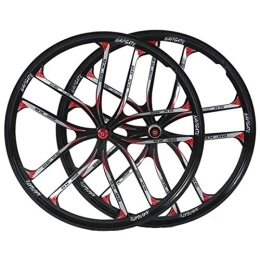 TYXTYX Mountain Bike Wheel TYXTYX 26 Inch Bicycle Wheelset Bike Wheel MTB, Bicycle Wheels, Magnesium Alloy Double Wall Quick Release Disc Brake Hybrid 8 9 10 11 Speed