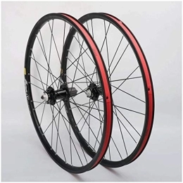 TYXTYX Mountain Bike Wheel TYXTYX 26 Inch Mountain Bike Wheels Double Wall Rims Disc Brake MTB Bicycle Wheel Set Cassette Hub Sealed Bearing QR