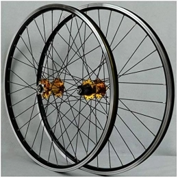 TYXTYX Mountain Bike Wheel TYXTYX 26 inches MTB Fahrradradsatz, disc / V brake Double-walled aluminum alloy wheel driving 32-hole rim cassette 7 / 8 / 9 / 10