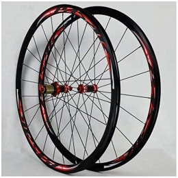 TYXTYX Mountain Bike Wheel TYXTYX 700C MTB Bicycle Wheelset, V-Brake Carbon Fiber Road Bike Cycling Wheels Rim Height 30MM 24 Hole Compatible 7 / 8 / 9 / 10 / 11 Speed Wheels