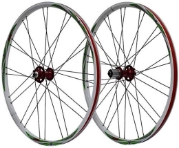 TYXTYX Mountain Bike Wheel TYXTYX Bicycle Wheel Set 26" Bicycle Wheel MTB Double Wall Rim tires from 1.5 to 2.1" disk brake 7-11 speed sealed bearings Hub Quick Release