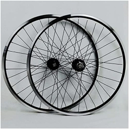 TYXTYX Mountain Bike Wheel TYXTYX Bicycle Wheelset 26 inch, V Brake Double Wall MTB DH19 Rim Hybrid Mountain Wheels for 7 / 8 / 9 / 10 Speed Wheels