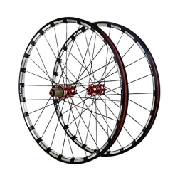 TYXTYX Mountain Bike Wheel TYXTYX Bike Wheel 26 / 27.5 Inch Bicycle Wheelset MTB Double Wall Alloy Rim Milling Trilateral Carbon Hub Disc Brake Front And Rear