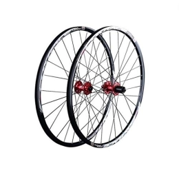 TYXTYX Mountain Bike Wheel TYXTYX Bike Wheels 26inch, Rear Wheel Double Wall MTB Rim V-Brake Quick Release 28 Hole Disc 7 8 9 10 Speed Only 1780g