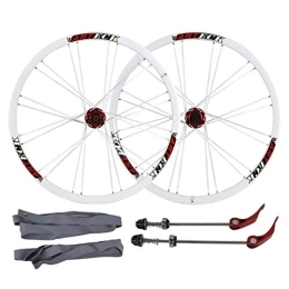 TYXTYX Mountain Bike Wheel TYXTYX Bike Wheelset 26 Inch, Double Wall MTB Bicycle Wheelset Quick Release Disc Brake Compatible 8 / 9 / 10 Speed