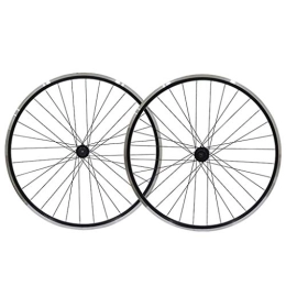 TYXTYX Mountain Bike Wheel TYXTYX Bike Wheelset 26 Inch MTB Double Wall Rims 559 Bicycle Front and Rear Wheel Rim Brake QR Hubs 32 Holes for 7-8-9-10-11 Speed Cassette Flywheel