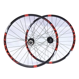 TYXTYX Mountain Bike Wheel TYXTYX Bike WHEELSET MTB 26" 27.5 Inch 29 er Cycling Front Rear Wheels, 32H Double Wall Alloy Wheel Set, Quick Release Disc Brake 8 / 9 / 10 Speed