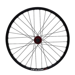 TYXTYX Mountain Bike Wheel TYXTYX Cycling Wheels 26inch Bicycle Wheel Bike Wheel Set MTB Double Wall Alloy Rim Disc Brake 7-11 Speed 2 Palin Bearing Hub Quick Release 32H 4 Colors (Color : Red hub Rear)