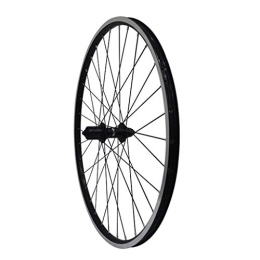 TYXTYX Mountain Bike Wheel TYXTYX Cycling Wheels Bicycle Wheel Set Black Bike Wheel 26" MTB Double Wall Alloy Rim Tires 1.75-2.1" V- Brake 7-11 Speed Sealed Hub Quick Release 32H (Color : Rear)