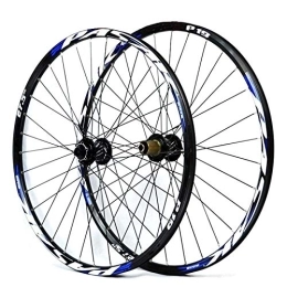 TYXTYX Spares TYXTYX Dual Purpose Quick Release / Thru Axle Bike Wheelset 26 27.5 29 MTB Front Rear Bicycle Wheel Set Disc Brake 6 Claw Double Wall Rim
