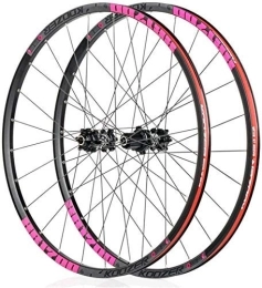 TYXTYX Mountain Bike Wheel TYXTYX Mountain Bike Front Wheel Rear Wheel, 26" / 27.5" Bicycle Wheelset Alloy Type Disc Brake MTB Rim Quick Release 24Loch Shimano Or Sram 8 9 10 11 Speed