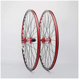 TYXTYX Mountain Bike Wheel TYXTYX Mountain Bike Wheels 26, Double Wall MTB Bicycle Wheelset Quick Release Hybrid Compatible Disc Brake 8 9 10 11 Speed