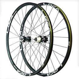 TYXTYX Mountain Bike Wheel TYXTYX Mountain Bike Wheelset 26 / 27.5 / 29 Inch Disc Brake 24 Spoke 8-12speed Cassette Flywheel QR Sealed Bearing Hubs 1850g (Color : C, Size : 29in)