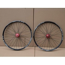TYXTYX Spares TYXTYX Mountain Bike Wheelset 26 / 27.5 / 29 Inch Disc Brake Bicycle Wheel Double Wall Alloy Rim MTB QR 7-11Speed 32H Sealed Bearing