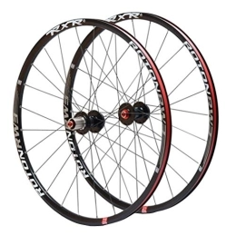 TYXTYX Mountain Bike Wheel TYXTYX Mountain Bike Wheelset 26 / 27.5 / 29 Inches MTB Double Wall Aluminum Alloy Disc Brake Cycling Bicycle 24 Hole Rim 9 / 10 / 11 Cassette Wheels (Size : 27.5in)