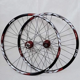 TYXTYX Mountain Bike Wheel TYXTYX MTB Bicycle Wheelset 26 27.5 29 In Mountain Bike Wheel Set Double Layer Alloy Rim Quick Release 7-11 Speed Cassette Hub Disc Brake