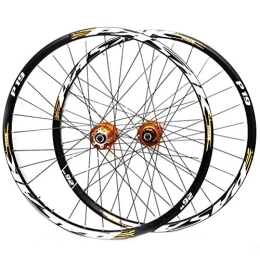 TYXTYX Mountain Bike Wheel TYXTYX MTB Bicycle Wheelset 26 27.5 29 In Quick Release Front & Rear Wheel Disc Brake Cycling Double Wall Rims 32 Hole 7-11 Speed Cassette (Color : B, Size : 26in)