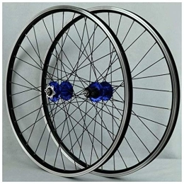 TYXTYX Mountain Bike Wheel TYXTYX MTB Bicycle Wheelset 26 Inch Double Wall Alloy Rims Disc / Rim Brake Bike Wheel QR Sealed Bearing Hubs 7-11 Speed Cassette 24H