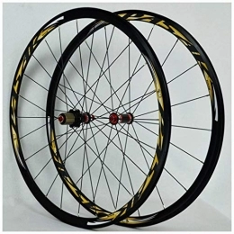 TYXTYX Mountain Bike Wheel TYXTYX MTB Bike Wheelset 700C, V-Brake Carbon Fiber Road Bicycle Cycling Wheels Rim Height 30MM 24 Hole Compatible 7 / 8 / 9 / 10 / 11 Speed Wheels