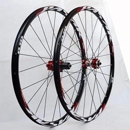 TYXTYX Mountain Bike Wheel TYXTYX MTB Mountain Bike Wheel 26 / 27.5 Inch Bicycle Wheelset CNC Double Wall Alloy Rim Carbon Fiber Hub Sealed Bearing Disc Brake QR 7-11 Speed