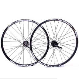 TYXTYX Mountain Bike Wheel TYXTYX Wheelset 26" For Mountain Bike MTB Bicycle Wheel Double Wall Rim QR Disc Brake 8-10S Cassette Hub Sealed Bearing Black Spokes 32H