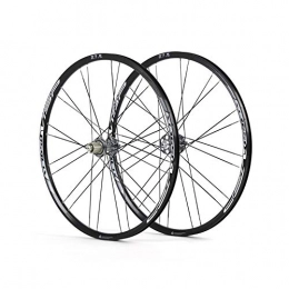 NOLOGO Spares Ultra-light Aluminum Alloy Mountain Wheel Set With Four Bearings, Disc Brakes, Double-layer 27.5 Inchbicycle Wheel Set Disc Brake Wheel Set Support 8-9-10-11 Speed Flywheel (Color : Gray)