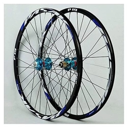 UPPVTE Spares UPPVTE 26 27.5 29 Inch Bike Rim MTB Wheelset, Double Wall Alloy Rim Front and Rear Wheel Disc Brake 32 Spoke For 7-11speed QR Wheel (Size : 29inch)