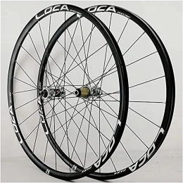 UPPVTE Mountain Bike Wheel UPPVTE 26 / 27.5 / 29 Inch Mountain Bike Wheelset, 24 Holes Disc Brake Bicycle Wheel Alloy Rim MTB 8-12 Speed With Straight Pull Hub Wheel (Size : 26inch)