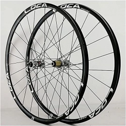 UPPVTE Spares UPPVTE 26 / 27.5 / 29 Inch Mountain Bike Wheelset, 24 Holes Disc Brake Bicycle Wheel Alloy Rim MTB 8-12 Speed With Straight Pull Hub Wheel (Size : 29inch)
