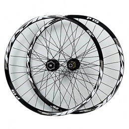 UPPVTE Spares UPPVTE 26" / 27.5" / 29" Inch Mountain Bike Wheelset, 32H Double Layer Alloy Rim Disc Brake Freewheel Bicycle Wheel 7-11 Speed Wheel (Size : 27.5inch)