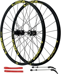 UPPVTE Mountain Bike Wheel UPPVTE 27.5 Inch MTB Bicycle Wheels, 26er / 29 / 700cAluminum Alloy Quick Release 24 Hole Disc Brake Hybrid / Mountain Rim 8-12 Speed Wheel (Size : 700C)