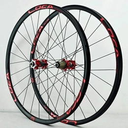 UPVPTK Mountain Bike Wheel UPVPTK 26 / 27.5 / 29 Inch Bike Wheelset, Disc Brake 24H Mountain Bike Double Wall Alloy Rim QR Cassette Hub 6 Pawl 8-12 Speed Sealed Bearing Wheel (Color : F, Size : 26inch)