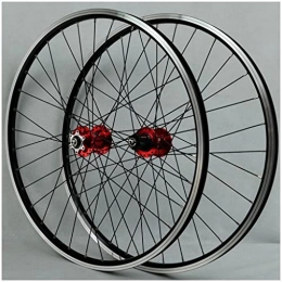VPPV Spares V Brake Mountain Bike Wheelset 26 27.5 29 Inch Double Wall Aluminum Alloy Hybrid / MTB Rim Wheels for 7 / 8 / 9 / 10 / 11 Speed Disc Brake (Size : 27.5 INCH)