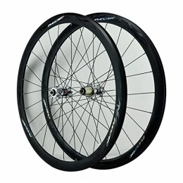 VPPV Mountain Bike Wheel V Brake MTB Bike Wheelset 700C 29Inch Aluminum Alloy Disc Brake Racing Cycling Wheels High 40MM For 8 / 9 / 10 / 11 / 12 Speed (Color : Black)