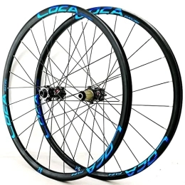 vivianan Spares vivianan 26'' 27.5'' 29'' 700C Bike Wheelset, Thru Axle Disc Brake Mountain Front Rear Wheels Bicycle Wheelset Double Layer 4 Pelin Six Claws 8 9 10 11 12 Speed (Size : 27.5inch)