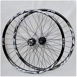 VPPV Mountain Bike Wheel VPPV 26 27.5 29 Inch MTB Bike Wheelset Double Wall Aluminum Alloy Disc Brake Racing Cycling Wheels for 7 / 8 / 9 / 10 / 11speed (Size : 27.5INCH)