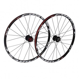 VPPV Mountain Bike Wheel VPPV 26 Inch MTB Bike Wheelset, Double Wall Aluminum Alloy Cycling Wheels Disc Brake 11 Speed Sealed Bearings Cycling Hub (Size : 26in)