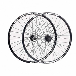 VPPV Mountain Bike Wheel VPPV 26 Inch MTB Wheelset Double Wall Aluminum Alloy Disc Brake 27.5 Inch Hybrid / Mountain Wheels For 7 / 8 / 9 / 10 Speed (Size : 27.5inch)