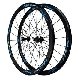 VPPV Spares VPPV 700C Road Bike Wheelset V / C Brake, 40MM Clincher Wheel Mountain Bike Front / Rear Wheel 45# Spokes 7 / 8 / 9 / 10 / 11 / 12 Speed (Size : 700C)