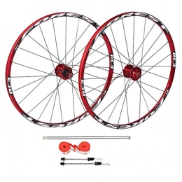 VPPV Spares VPPV MTB Bike Wheelset 26 Inch / 27.5 Inch, Double Wall Aluminum Alloy Disc Brake Mountain Bikes For 7 / 8 / 9 / 10 / 11 Speed (Size : 27.5in)