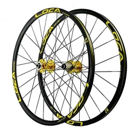 VPPV Spares VPPV MTB Racing Bike Wheelset 26 Inch 27.5", Double Wall Quick Release Sealed Bearings Disc Brake 24 Hole 7 / 8 / 9 / 10 / 11 Wheel (Size : 27.5in)