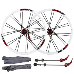 VTDOUQ Mountain Bike Wheel VTDOUQ Bicycle wheel set 26 inch double wall alloy rim disc brake MTB wheel quick release American Valve 7 / 8 / 9 / 10 speed cassette